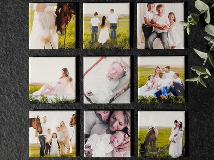 iCreatify Square Photo Magnets 3Pcs / 6Pcs / 9Pcs