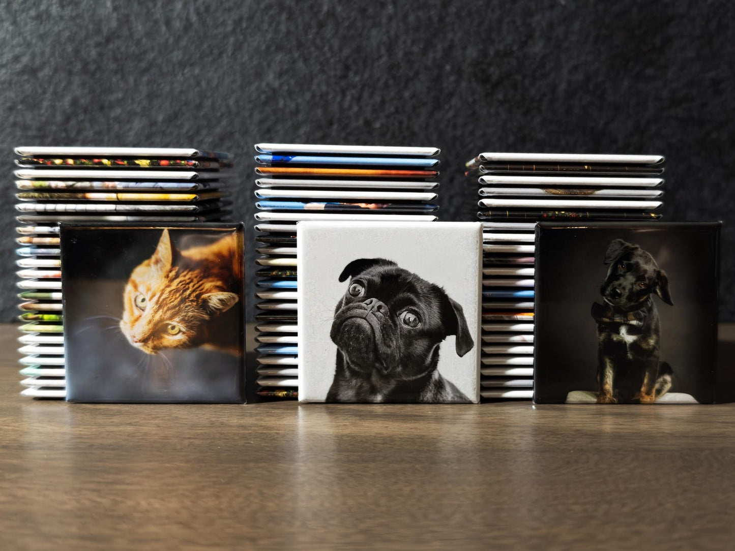 iCreatify Square Photo Magnets 3Pcs / 6Pcs / 9Pcs